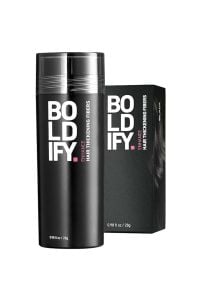 Boldify Saç Dolgunlaştırıcı Fiber Topik Tozu Siyah Hair Building Fibers - 28 gr