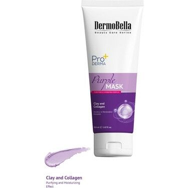 Dermo Bella Pro+ Kolajenli Mor Kil Maskesi 150 ml
