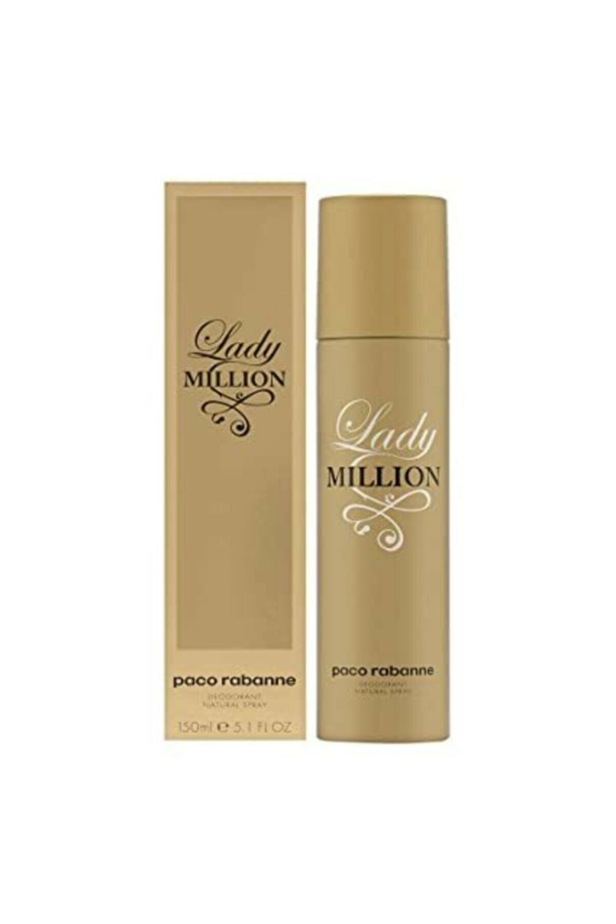 Paco Rabanne Lady Million Spray Deodorant 150 ml
