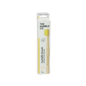 Humble Brush Bambu Diş Fırçası Hassas Yellow