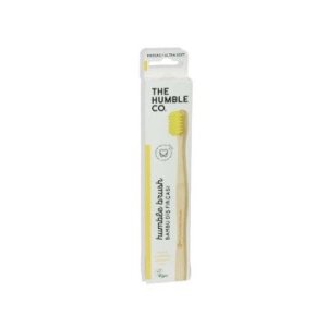 Humble Brush Bambu Diş Fırçası Hassas Yellow