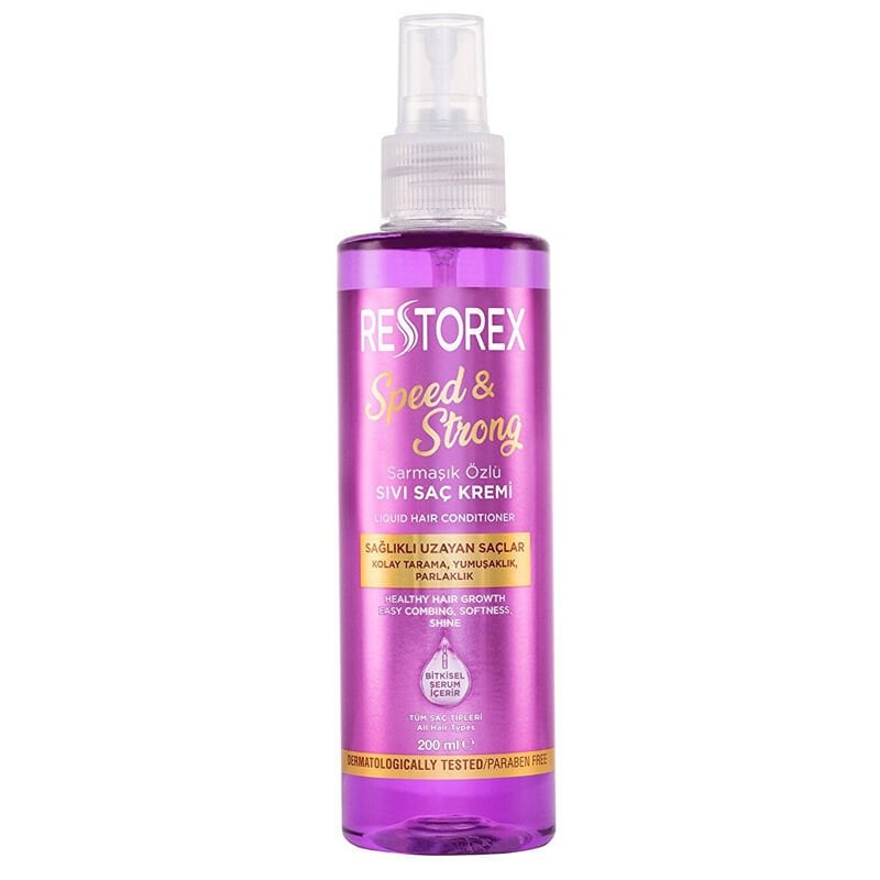 Restorex Sıvı Saç Kremi Speed & Strong İkili Fırsat 200 ml