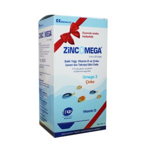 ZincOmega Balık Yağı 20x5ml Kaşık Oyuncak Araba Hediyeli