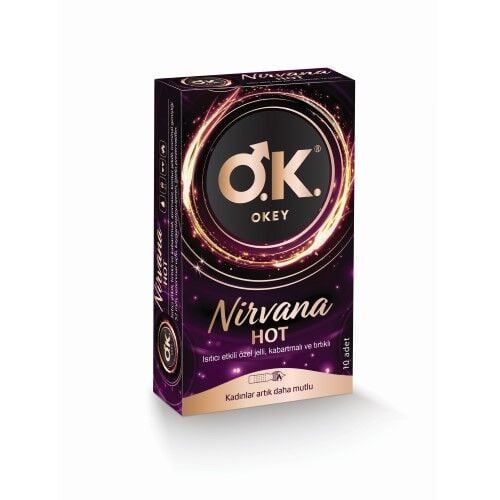 PREZERVATIF OKEY NIRVANA HOT 10 LU