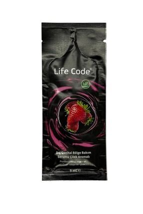 Life Code Kayganlaştırıcı Dış Genital Serumu Çilek Aromalı 50 Adet + Orman Meyve Aromalı 50 Adet