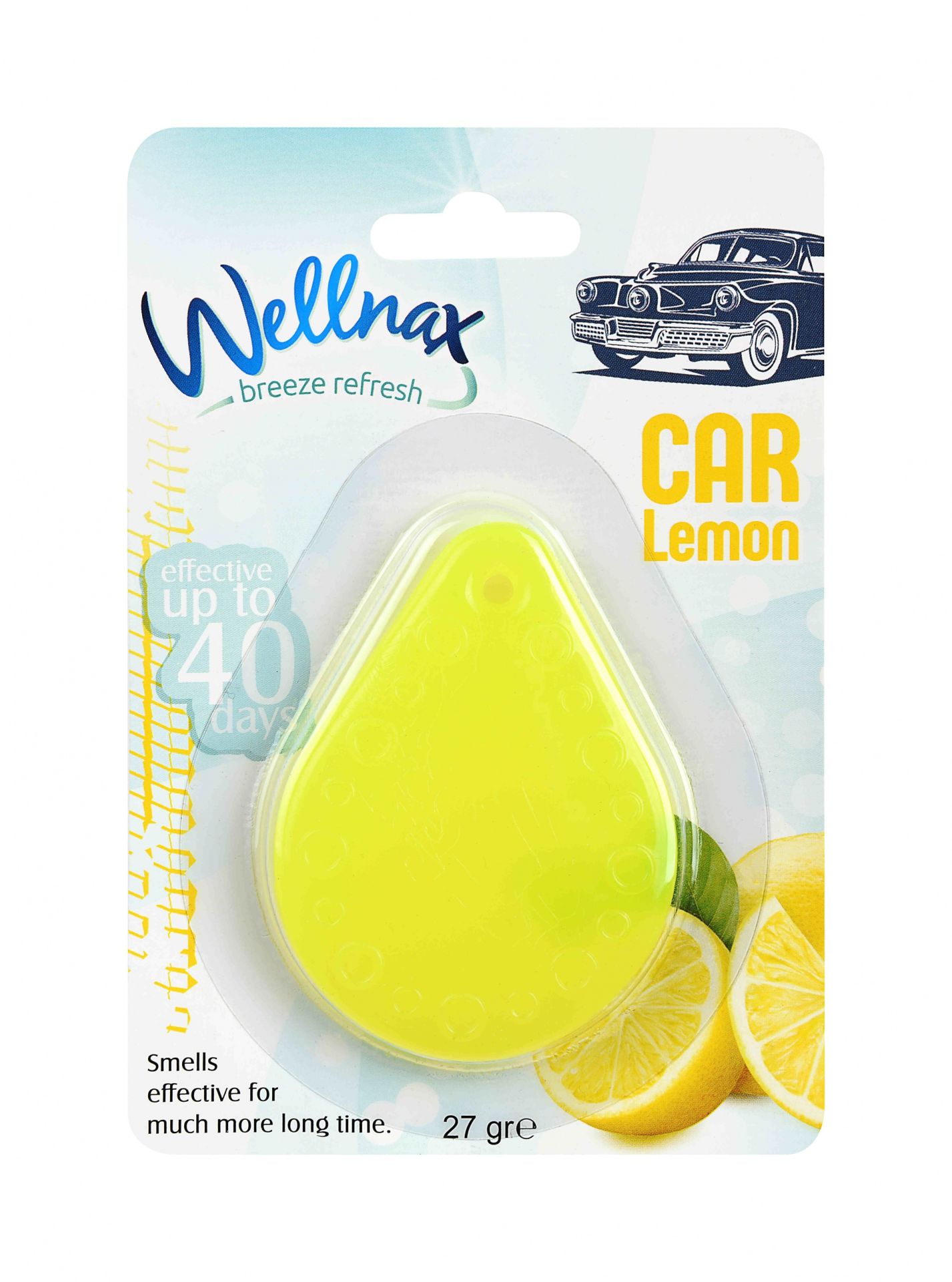 Wellnax Damla Oto Ferahlatıcı Limon