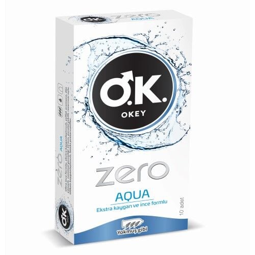 PREZERVATIF OKEY ZERO AQUA 10 LU