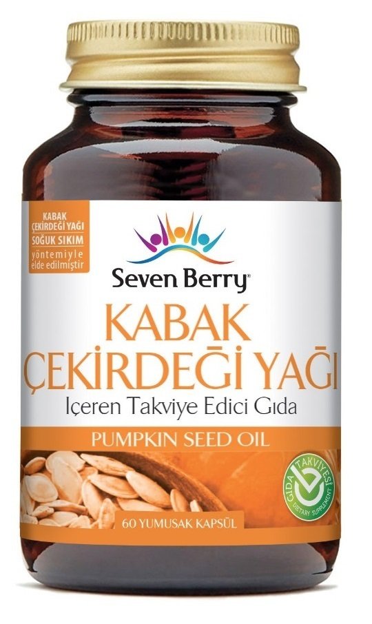 Seven Berry Kabak Çekirdeği Yağı 60 Yumuşak Kapsül