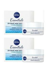 Nivea Gündüz Kremi Canlandırıcı Normal Ciltler İçin SPF15 50 ml 2'li