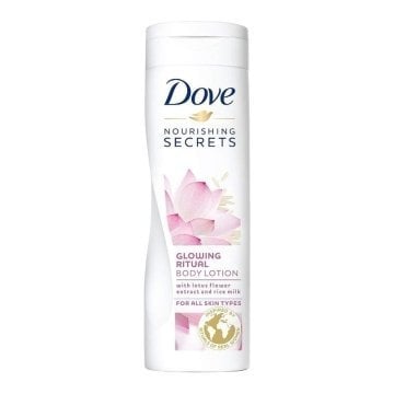Dove Tüm Ciltler İçin Lotus Çiçeği Glowing Ritual Vücut Losyonu 400ml