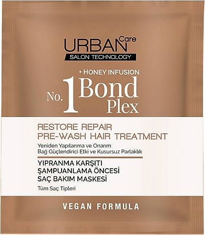 Urban Care Bond Blex Yıpranma Karşıtı Şampuanlama Öncesi Saç Maskesi No: 1 50 ml