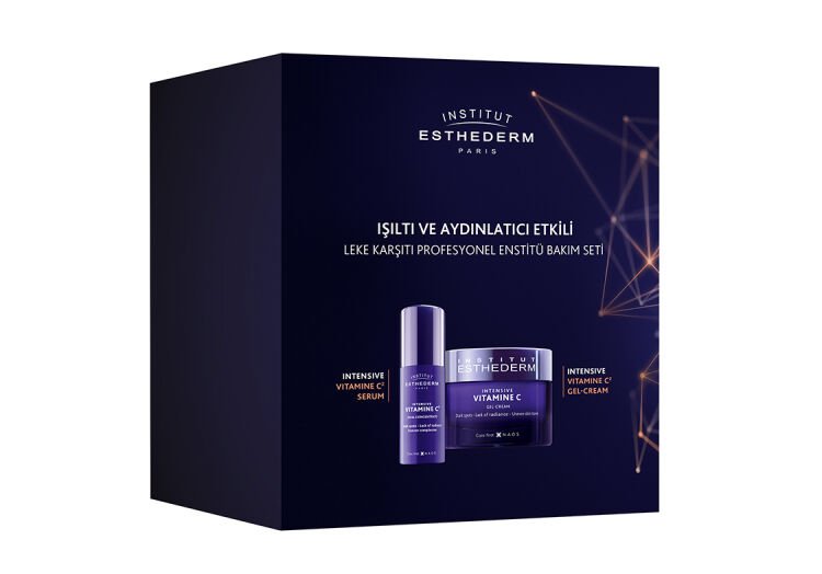 Institute Esthederm Intensive Vitamine C Aydınlatıcı Etkili Set - Krem 50 ml + Serum 10 ml