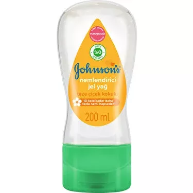 Johnson's Aloe Vera Jel Bebek Yağı 200 ml
