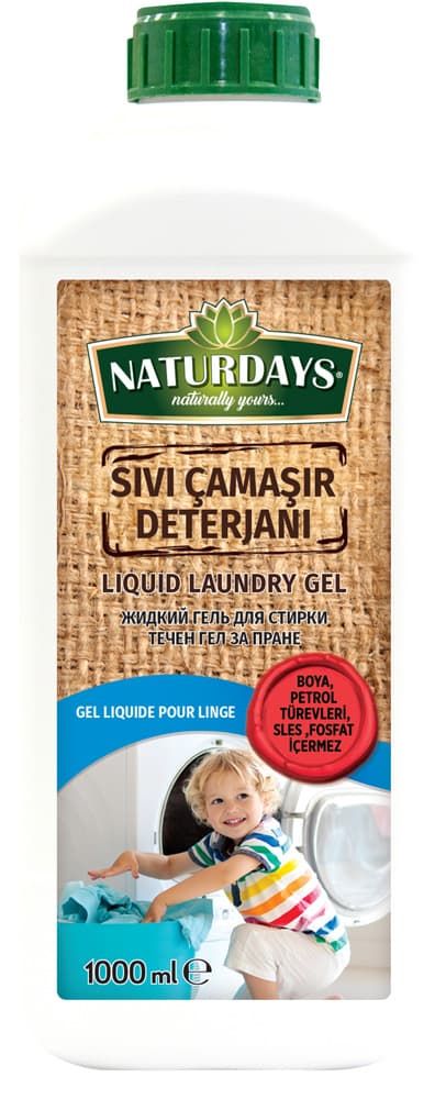 NATURDAYS Jel Çamaşir, 1000 ml