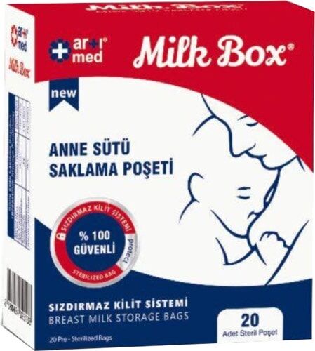 Artımed Süt Saklama Poşeti 20'li