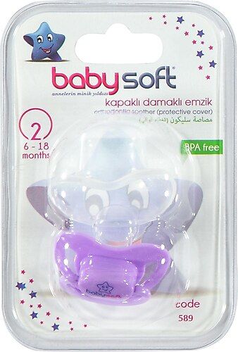 Baby Soft 504 Damaklı Emzik 6-18 Ay