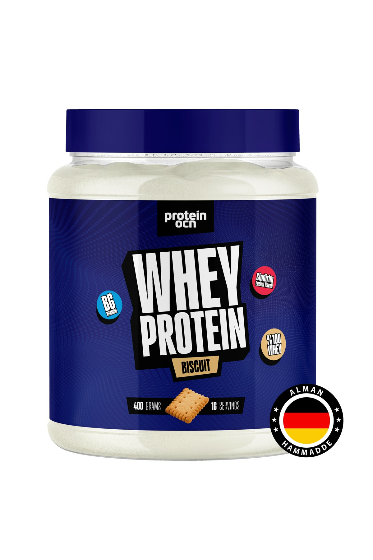 ProteinOcean Whey Isolate Protein Bisküvi 400 gr