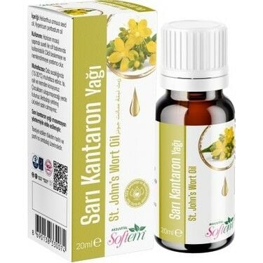 Softem Sarı Kantaron Yağı 20 ml