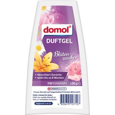 Domol Çiçek Kokuları Oda Kokusu Jel 150 gr