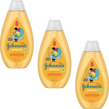Johnson's Bebek Şampuanı Kral Şakir 500 ml - 3 Adet