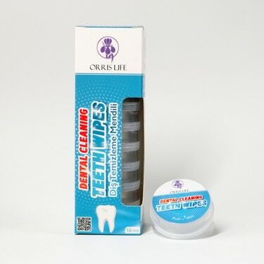 Orris Life Diş Temizleme Mendili Kutu İçinde 10 Adet Display Ürün - 12'li Stant