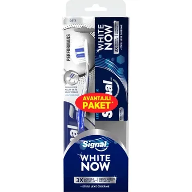 Signal White Now 3X Anında Beyazlık Lekesiz Beyazlık 50 ml