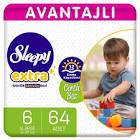 Sleepy xLarge Bebek Bezi No: 6 64'lü