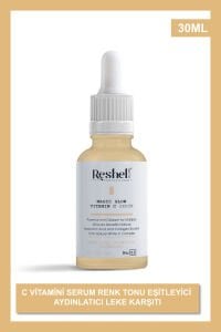 Reshell C Vitamini Serum Renk Tonu Eşitleyici Aydınlatıcı Leke Karşıtı 30 ml
