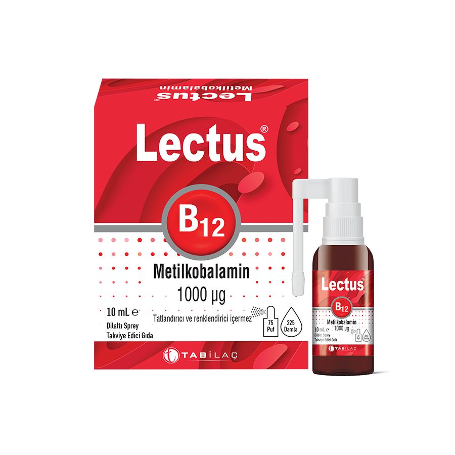 Lectus Metıl B12 Dılaltı Sprey 10 Ml 1000 Mcg