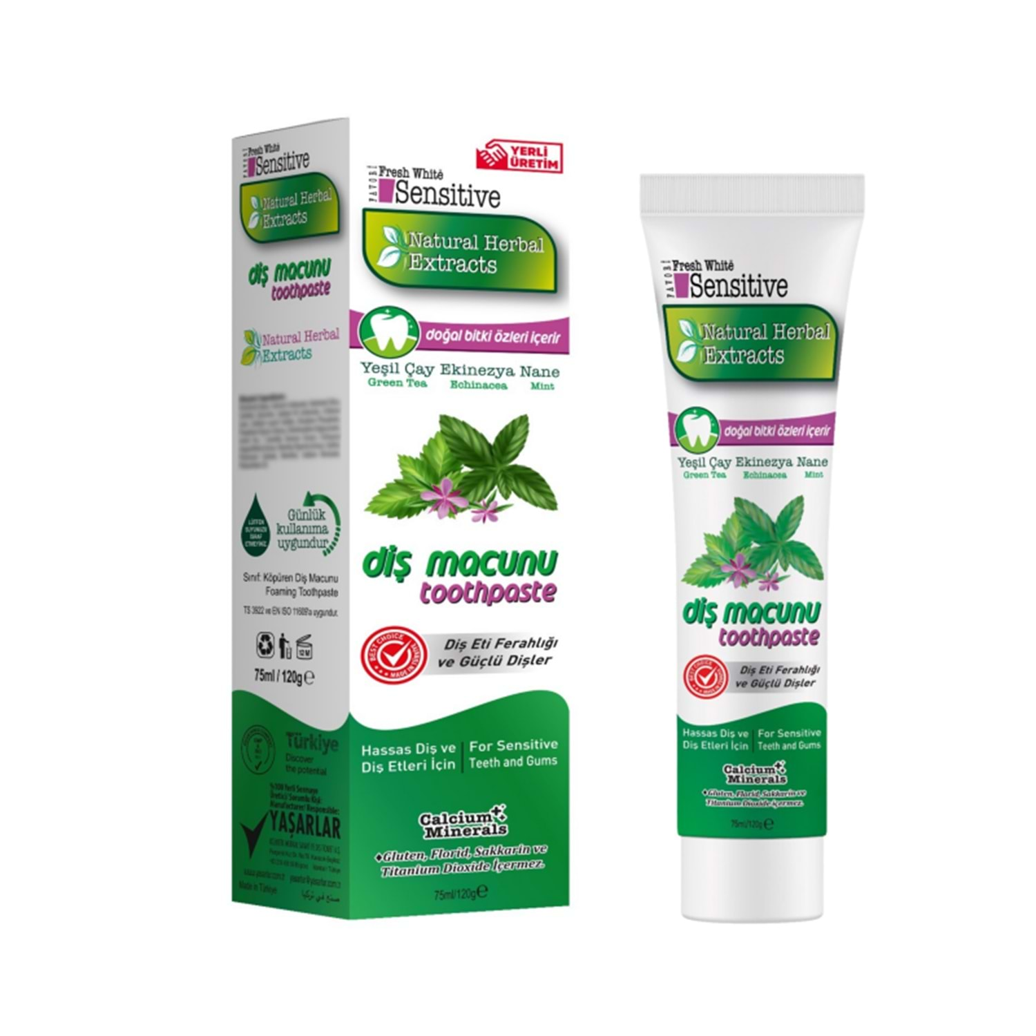 Fresh White Natural Diş Macunu 75 ml