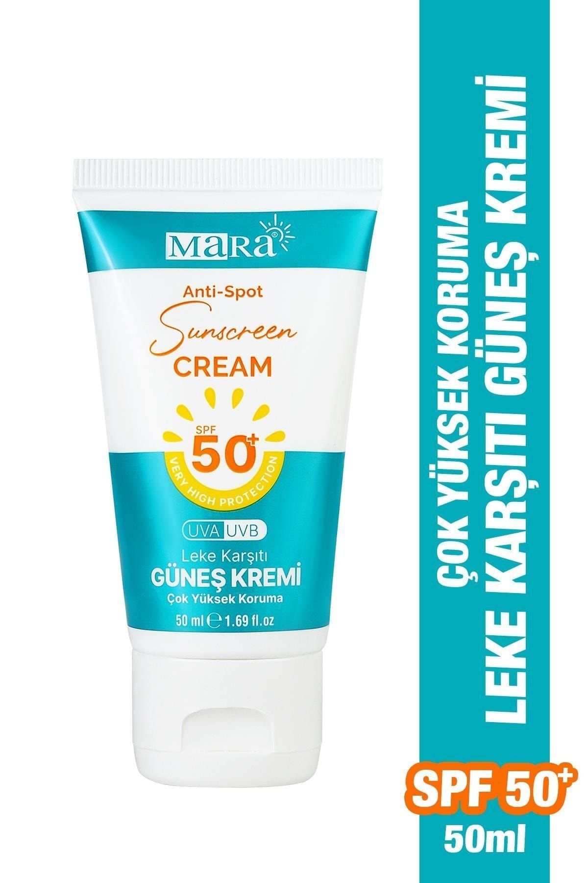 Mara Miamina Güneş Kremi Leke Karşıtı SPF50+ Tüp 50ml
