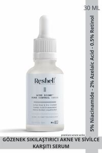 Reshell Gözenek Sıkılaştırıcı Akne ve Sivilce Gidermeye Yardımcı Cilt Serumu 30 ml