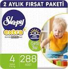 Sleepy Extra 4 Numara Bebek Bezi 72'li