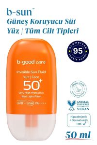 B-Good Care Yetişkin Yüz Güneş Sütü SPF50+ 50 ml 4 Adet