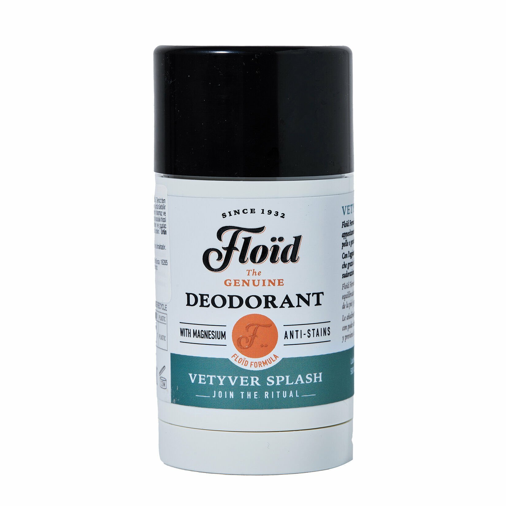 Floid The Genuine Vetyver Splash Deodorant Stick 75 ml