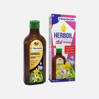 Herboil Tıbbi Bitkisel Yağ Karışımı 4'ü 1 Arada 100 ml