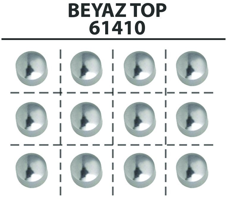 Kulak Kup Nına Gumus Top