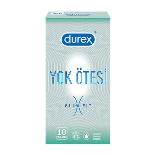 PREZERVATIF DUREX YOK OTESI SLIM FIT 10 LU