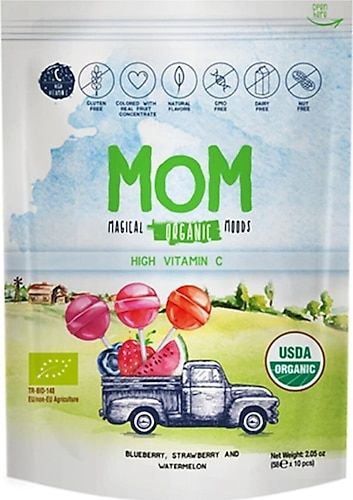Mom Magical Organic Moods Glutensiz Doğal Lolipop 10'lu - 48 Adet