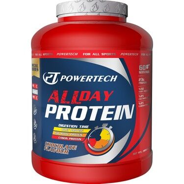 Powertech Allday Protein Tozu 1800 gr 60 Servis Çikolata Aromalı