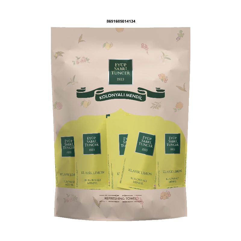 KOLONYALI MENDIL LIMON KLASIK 50 LI