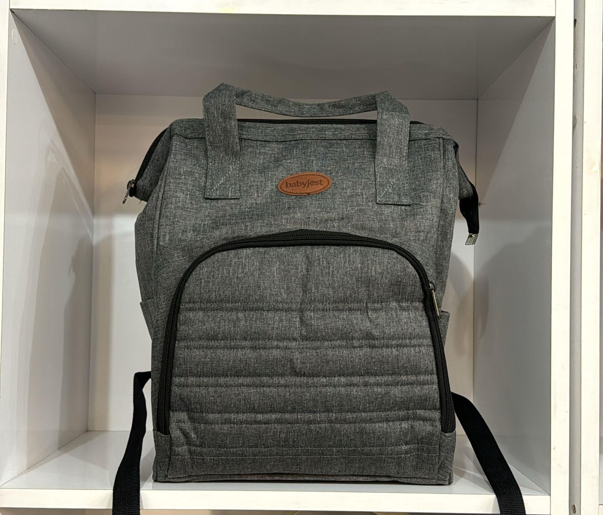 Babyjest Lot Termal Anne Bebek Bakım Sırt Çantası Gri