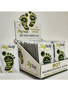 MyHelp Ayakkabı Koku Önleyici 15 gr 60'lı Fanus