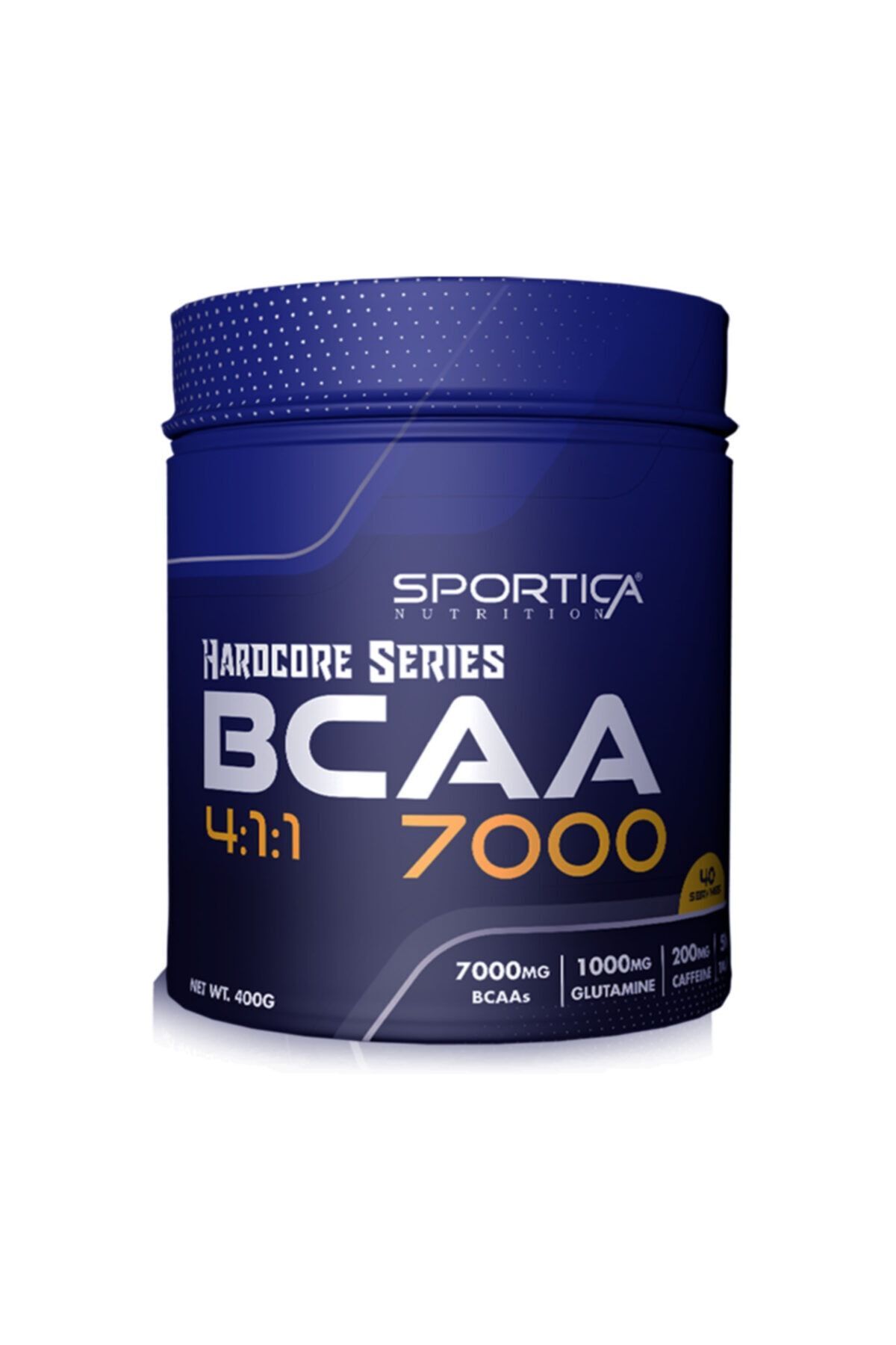 Sportica Nutrition Bcaa 7000 Hardcore Series 4:1:1 400 gr Fruit Punch