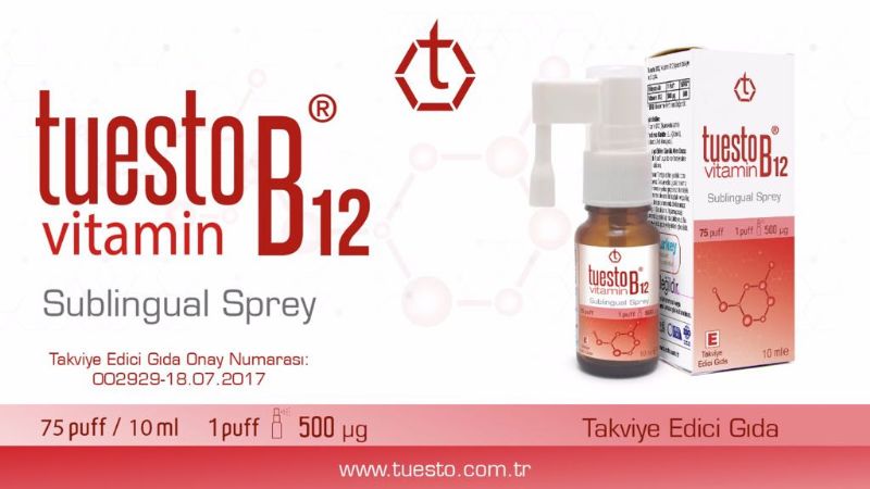 Tuesto B12 Vitamin 10 ml