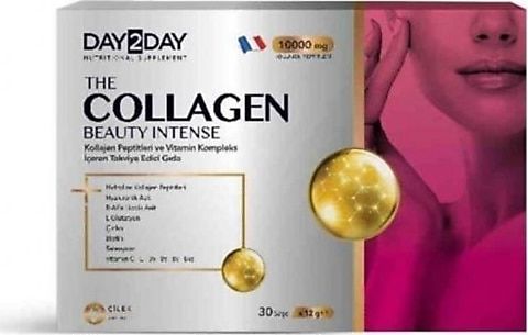 Day2Day The Collegen Beauty Çilek Aromalı 10000 mg 30 Saşe - 3 Al 2 Öde