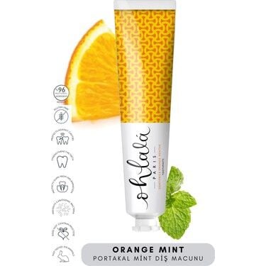 Ohlala Orange Mint Portakal Nane Diş Macunu 75ml