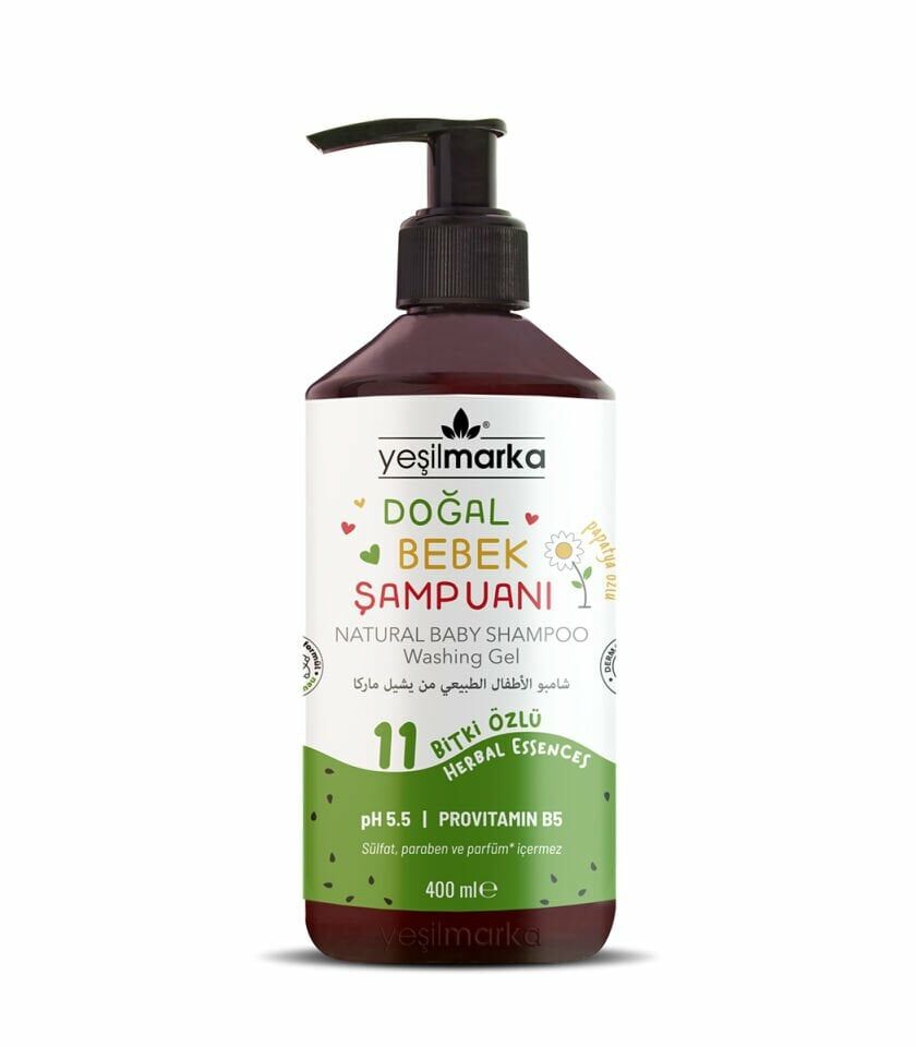 Yeşilmarka Doğal Bebek Şampuanı Karpuzlu 400 ml
