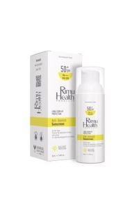 Rimu Health Products Lekeli Ciltler İçin Cilt Tonu Eşitleyici Aydınlatıcı Güneş Kremi SPF50 50 ml