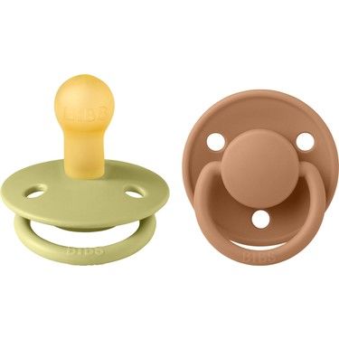 Bibs De Lux Kauçuk Emzik 0-6 Ay - Meadow/Earth